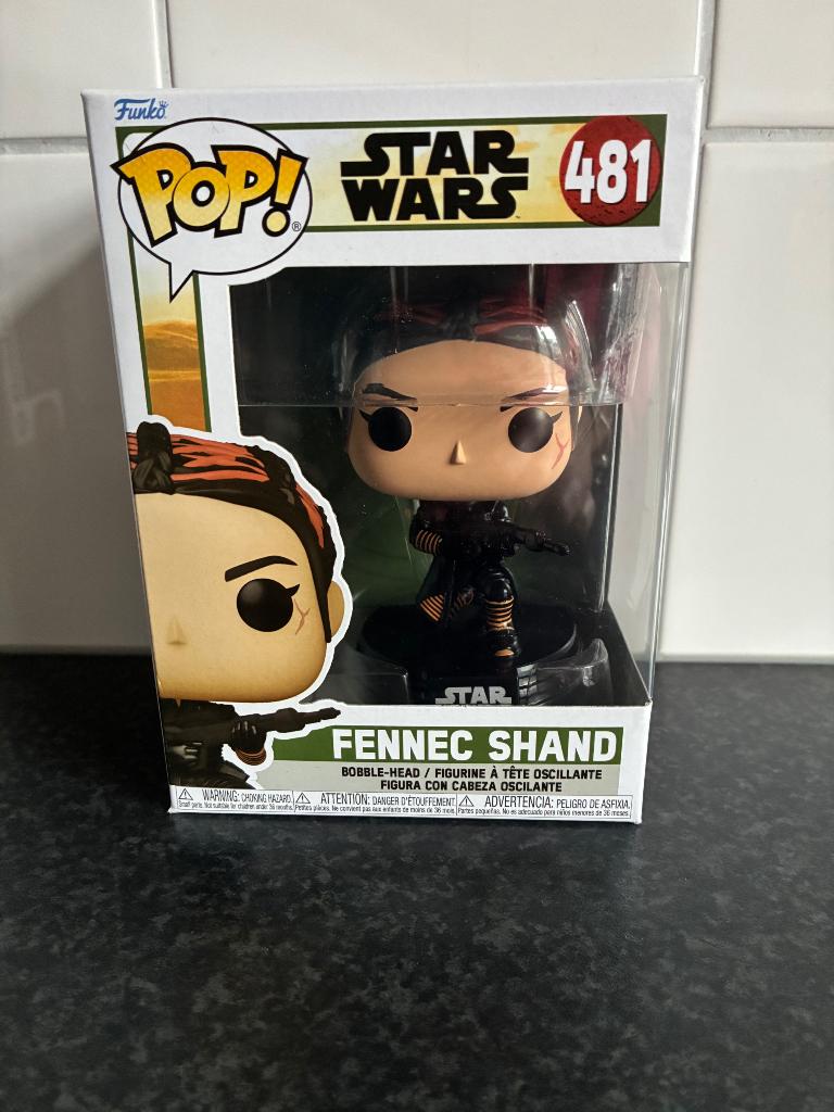 Funko pop Star Wars Fennec Shand 481, Ophalen, Zo goed als nieuw