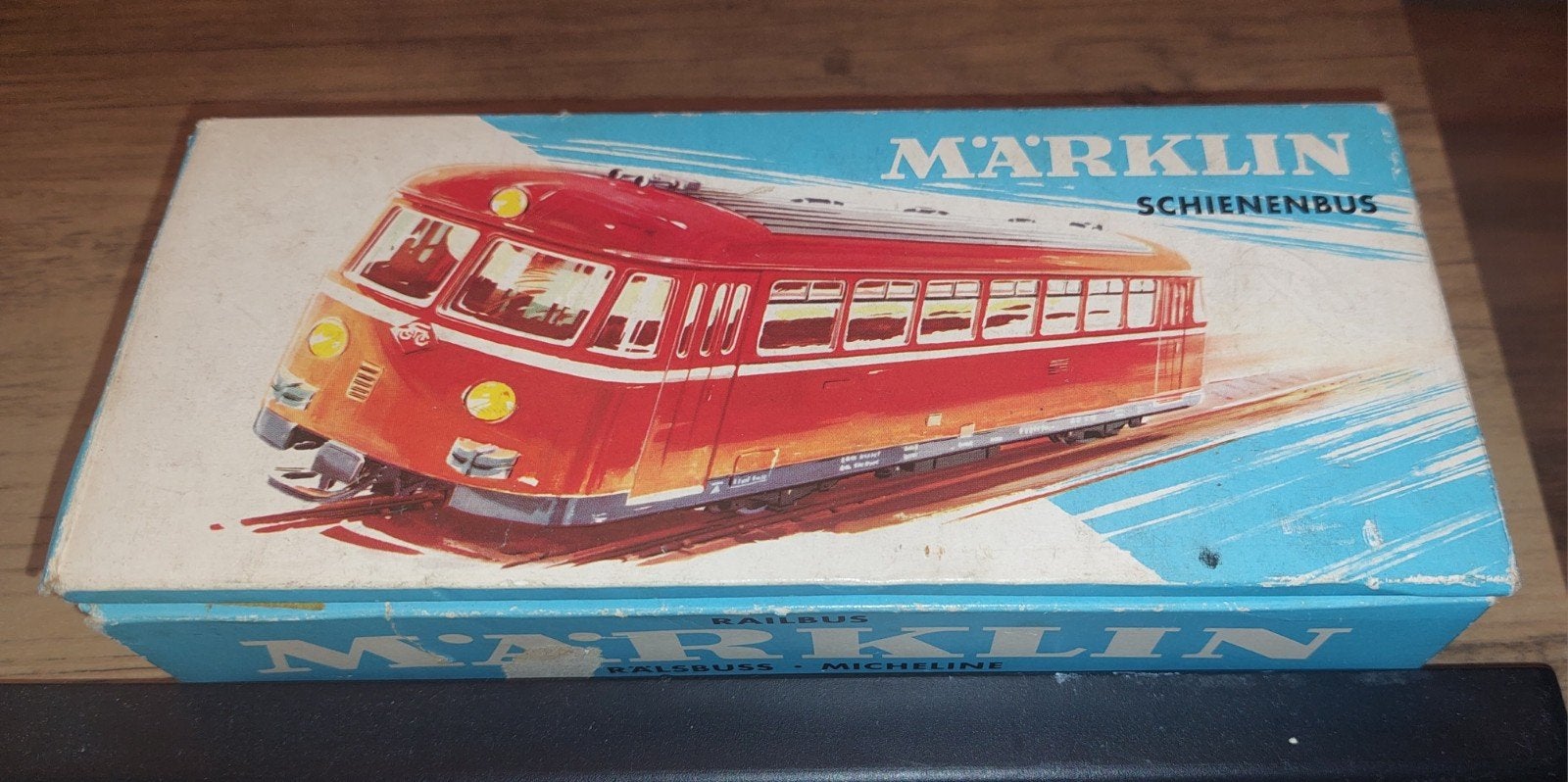 lege originele verpakking voor een Märklin railbus (3016), Ophalen of Verzenden, Wisselstroom, Wagon, Märklin
