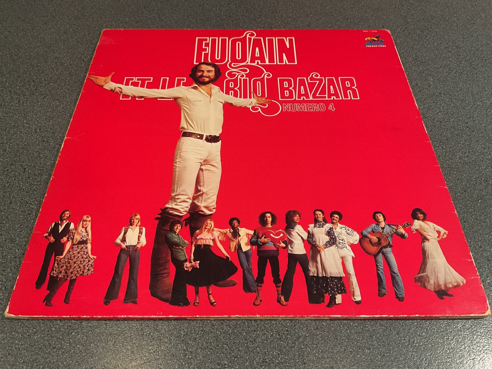 Michel Fugain et le Big Bazar - Numero 4 Vinyl LP, Ophalen of Verzenden, Gebruikt, 12 inch