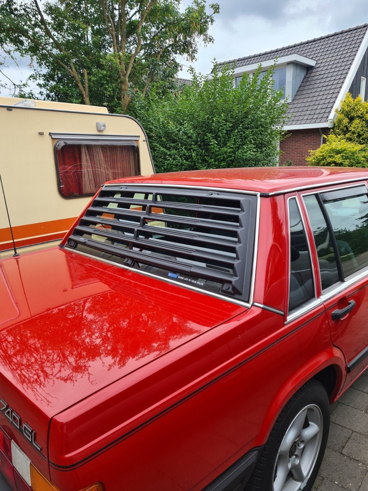 Volvo 740/760 jaloezie achterruit,NIEUW!, Ophalen