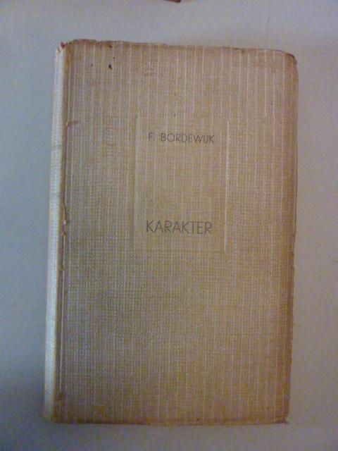 F. Bordewijk - Karakter 1941, Boeken, Verzenden, Gelezen