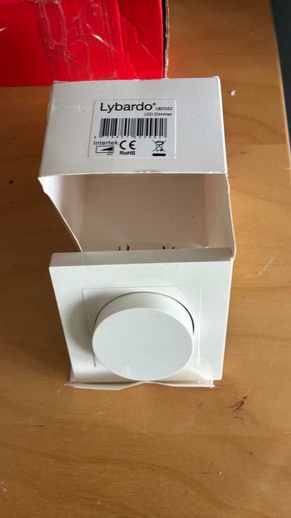 Led dimmer inbouw, Ophalen of Verzenden, Zo goed als nieuw, Metaal of Aluminium, Inbouw