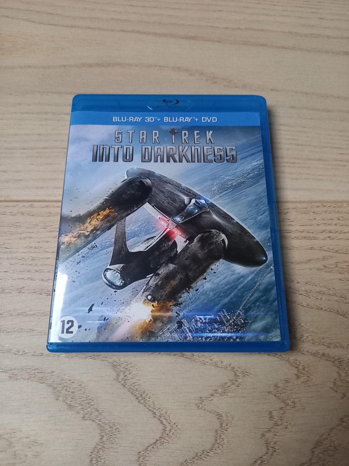3D blu ray Star Trek Into Darkness, Cd's en Dvd's, Blu-ray, Ophalen of Verzenden, Zo goed als nieuw, Science Fiction en Fantasy