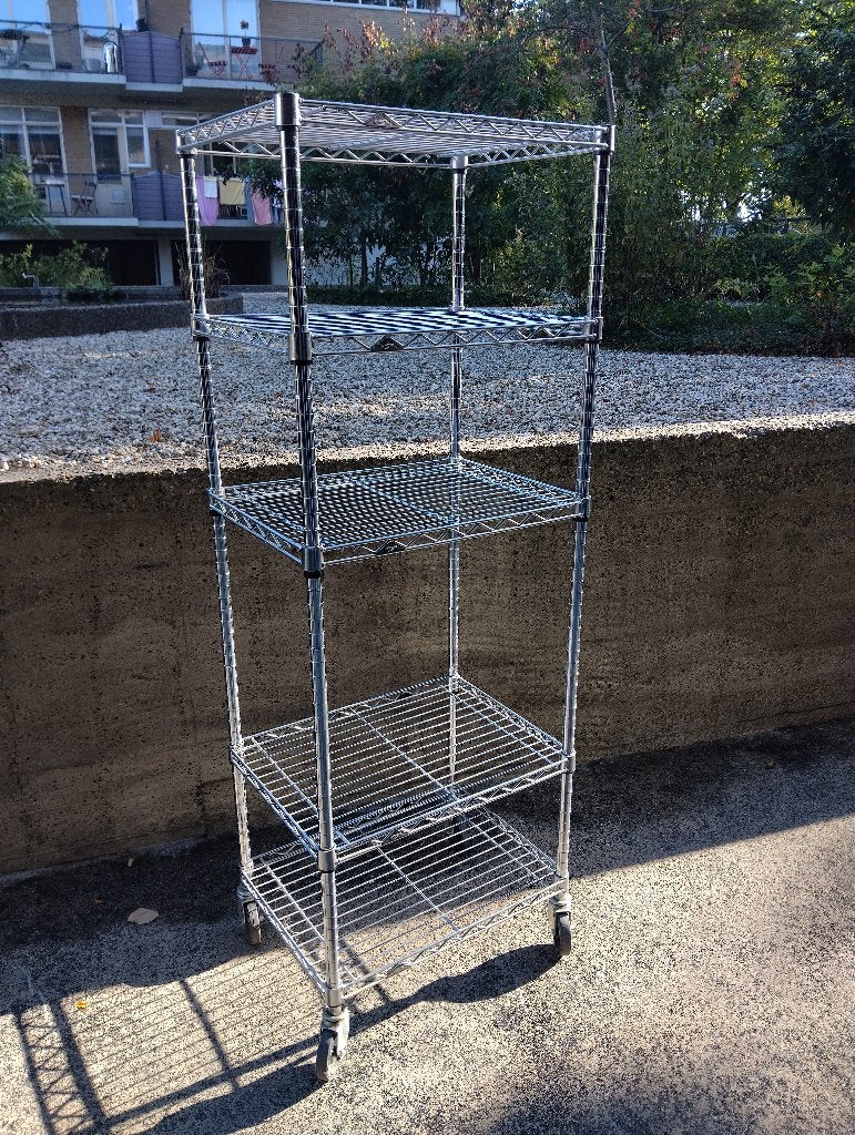 INTERMETRO industrieel trolley / draadrek / stelling, Ophalen