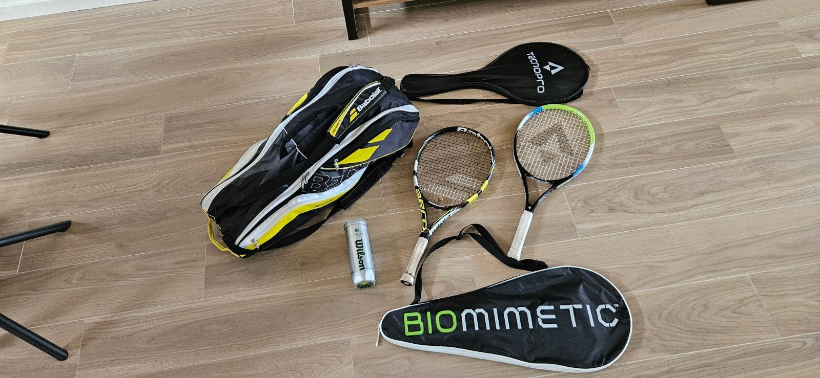 tennis spullen, Ophalen, Gebruikt