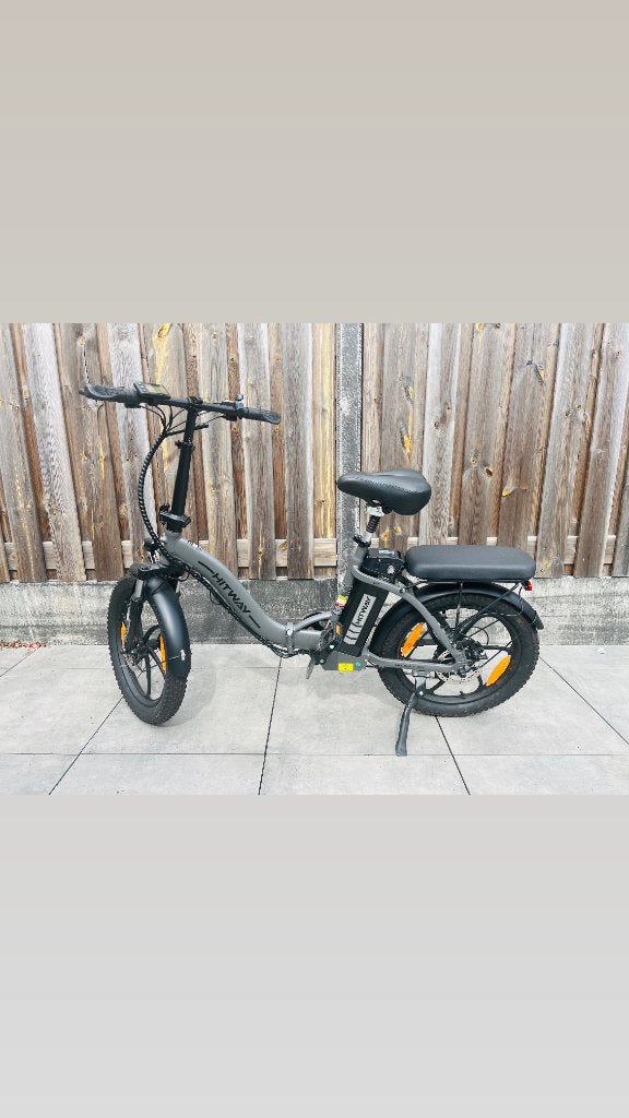 Mooie grijze E-bike te koop, Fietsen en Brommers, Elektrische fietsen, Zo goed als nieuw, 59 cm of meer, 30 tot 50 km per accu