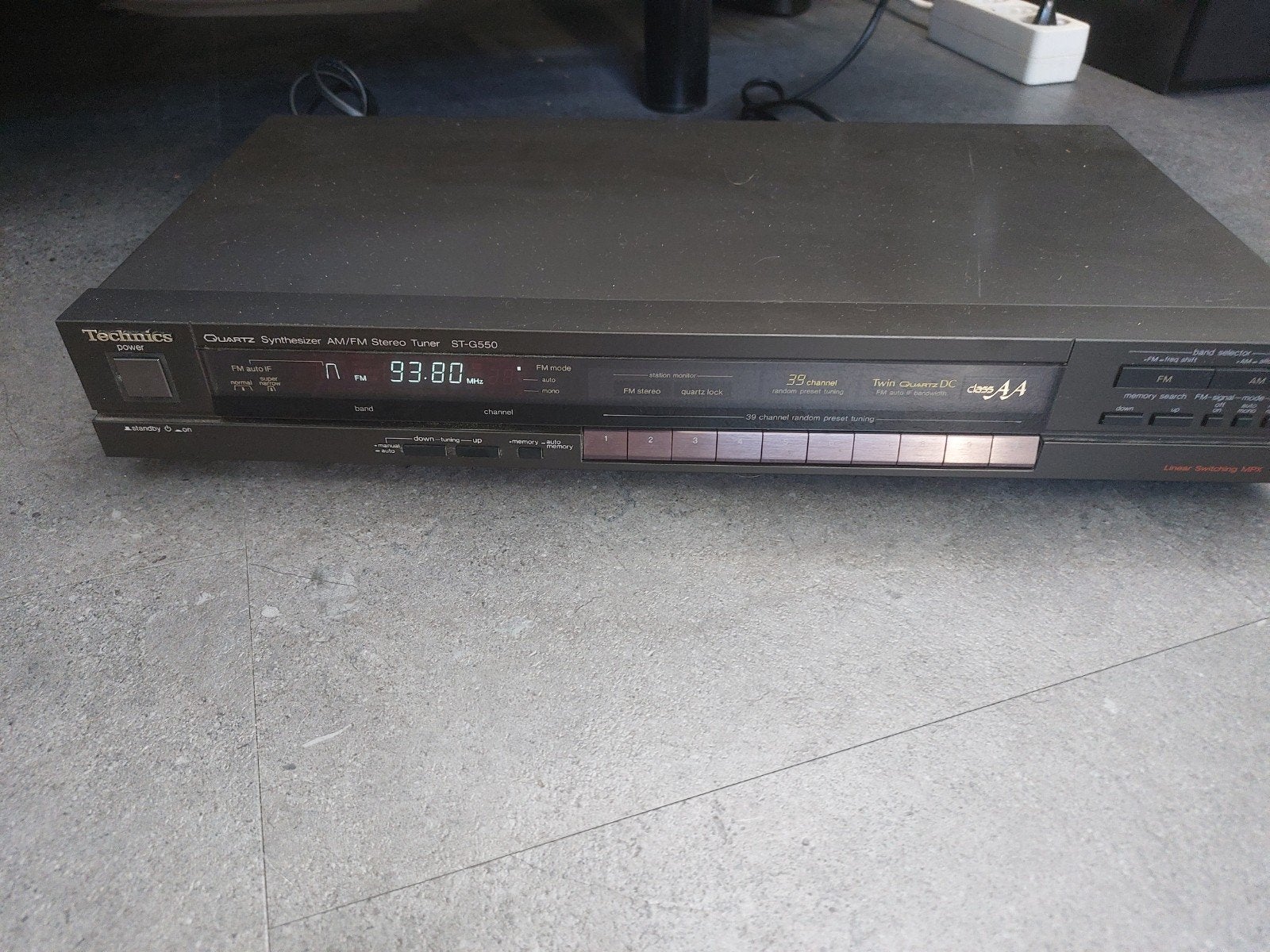 Technics tuner class AA ST G 550, Ophalen, Zo goed als nieuw