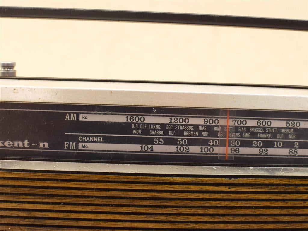 Vintage Nordmende kent-n radio 51674, Ophalen of Verzenden, Gebruikt