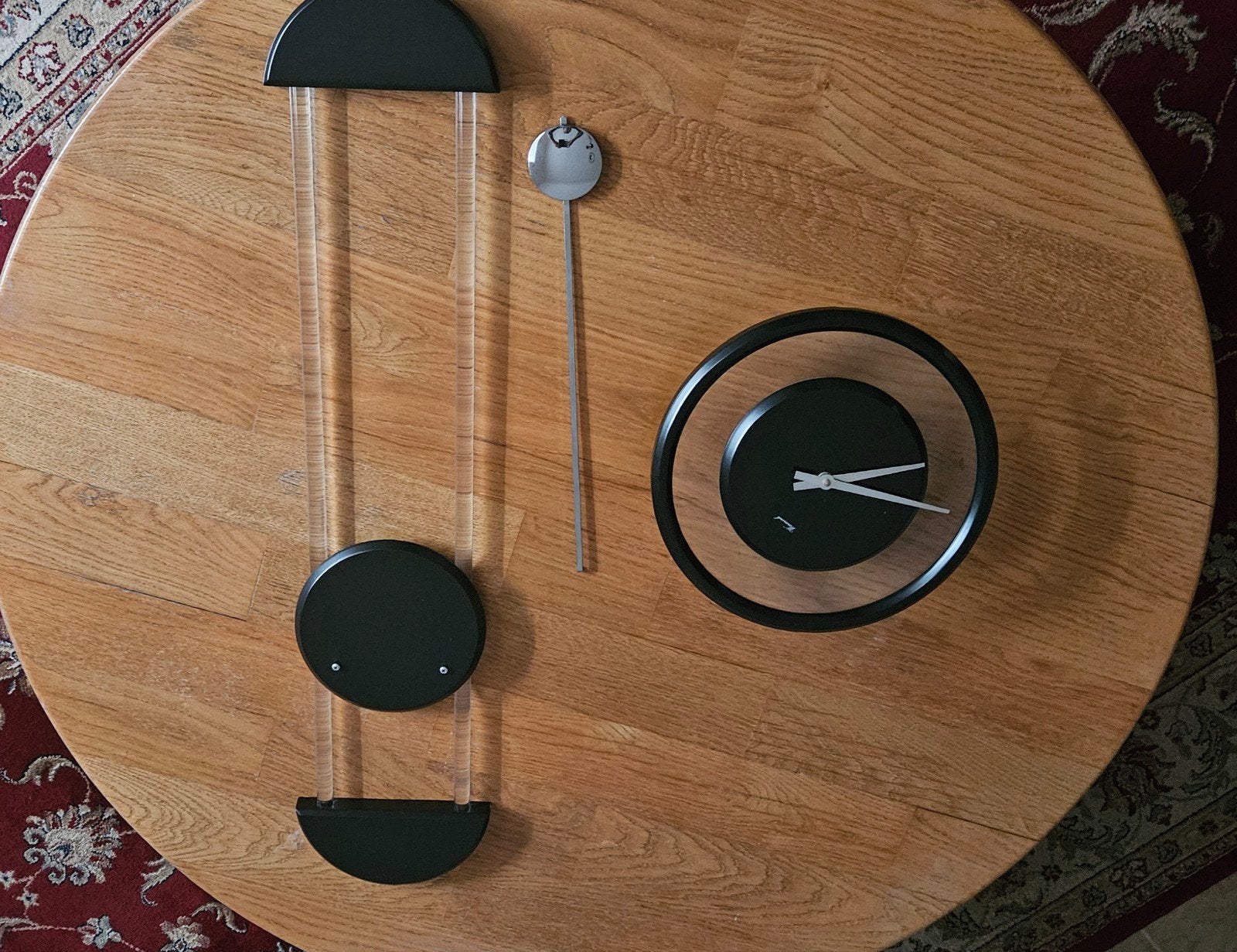 klok wandklok slingerwandklok hangklok

Dit is een modern mi, Ophalen of Verzenden, Nieuw, Wandklok