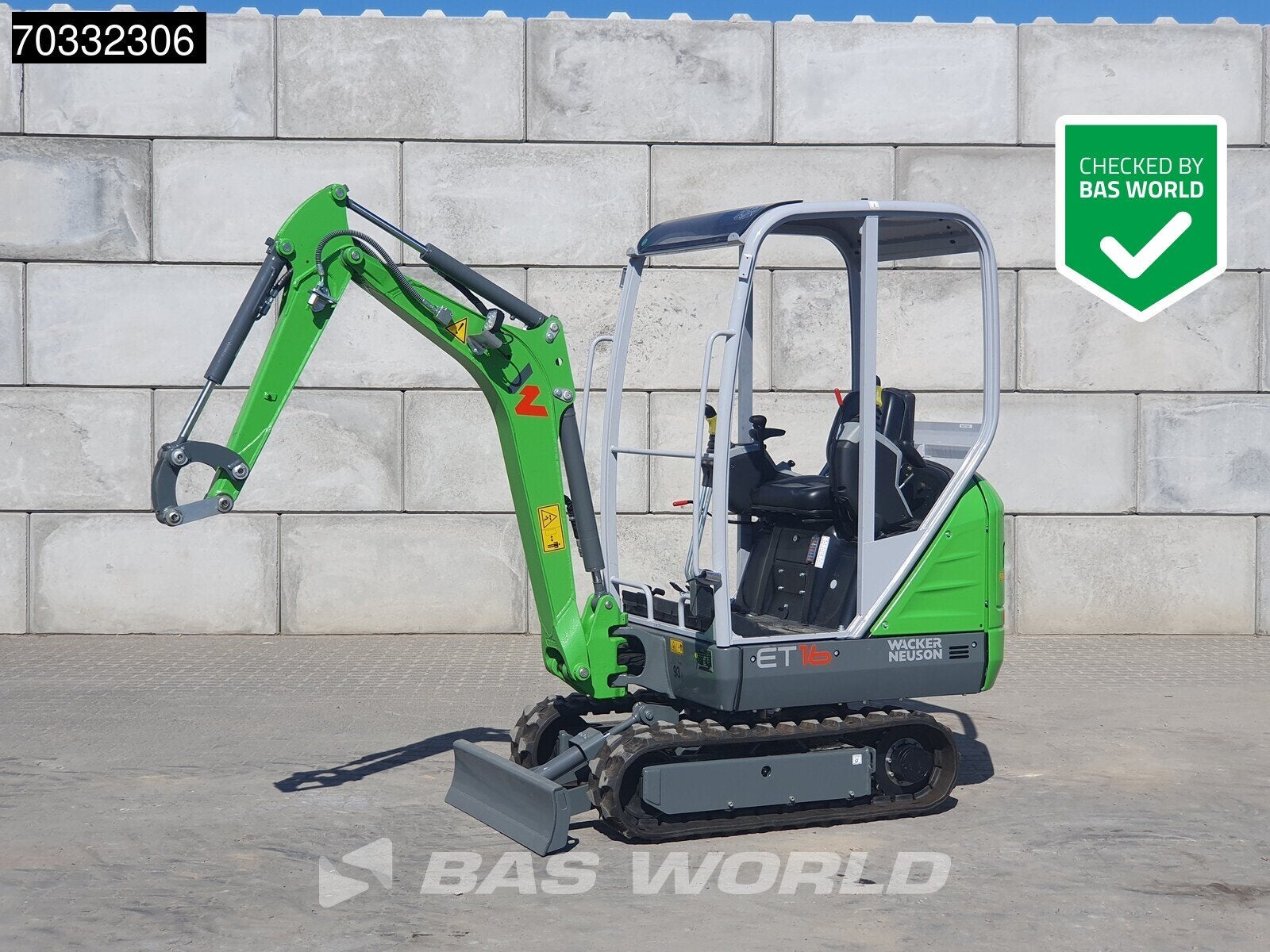 Wacker Neuson ET16, Graafmachine