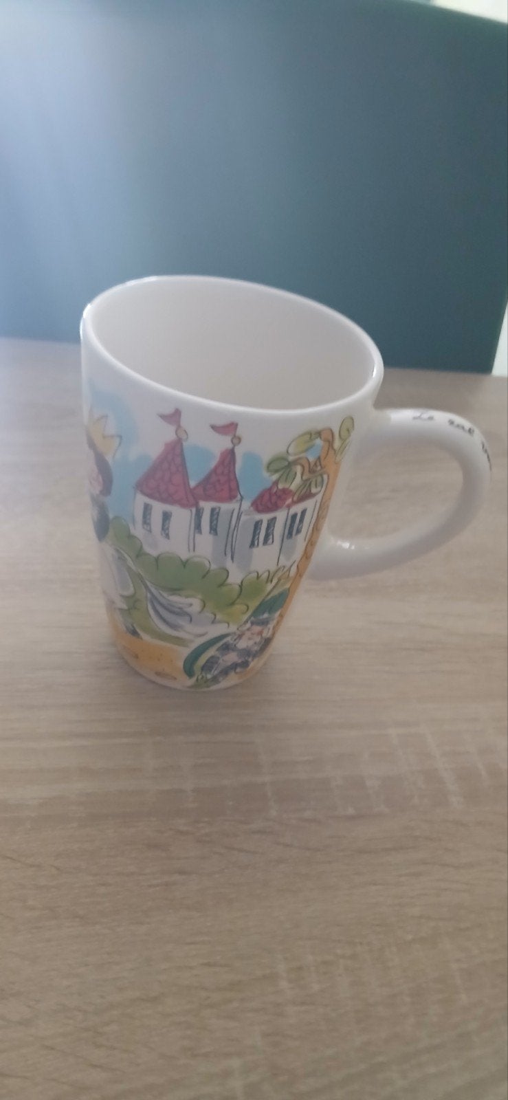 Efteling Doornroosje XXL mok, Keramiek, Zo goed als nieuw, Blond Amsterdam, Mok