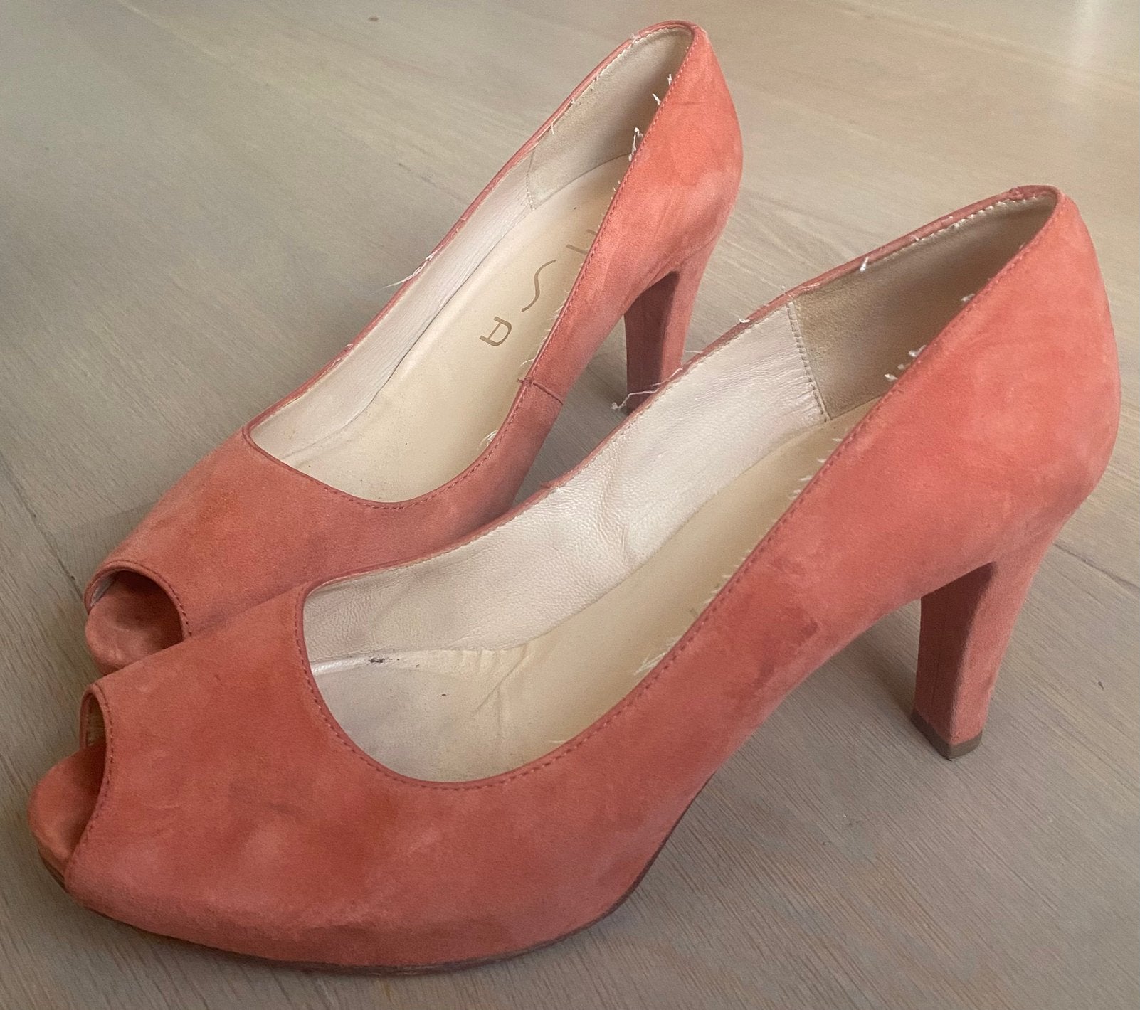 Pumps, Pumps, Oranje, Ophalen of Verzenden, Zo goed als nieuw