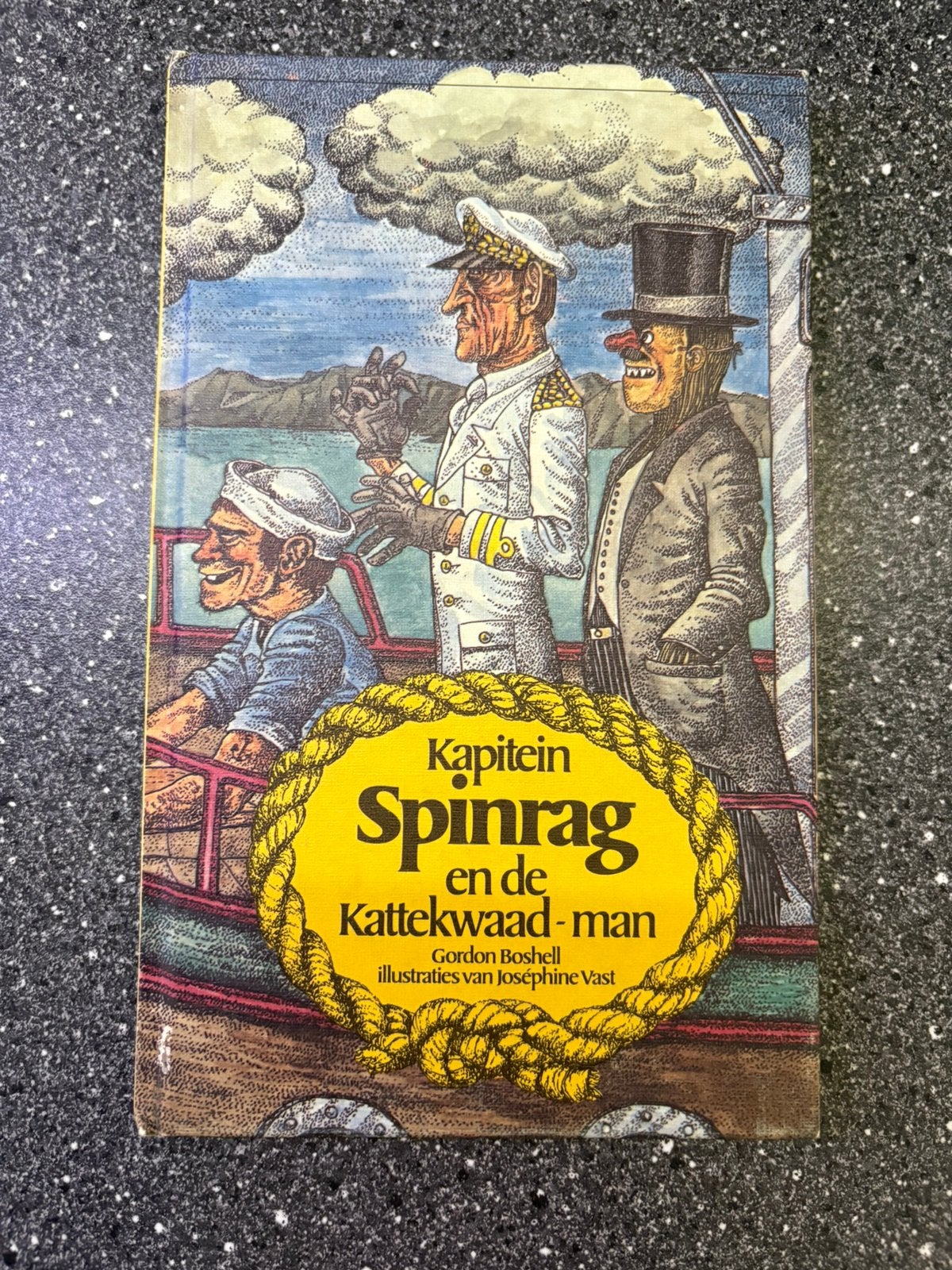 Kapitein Spinrag en de Kattekwaad-man, Ophalen of Verzenden, Zo goed als nieuw