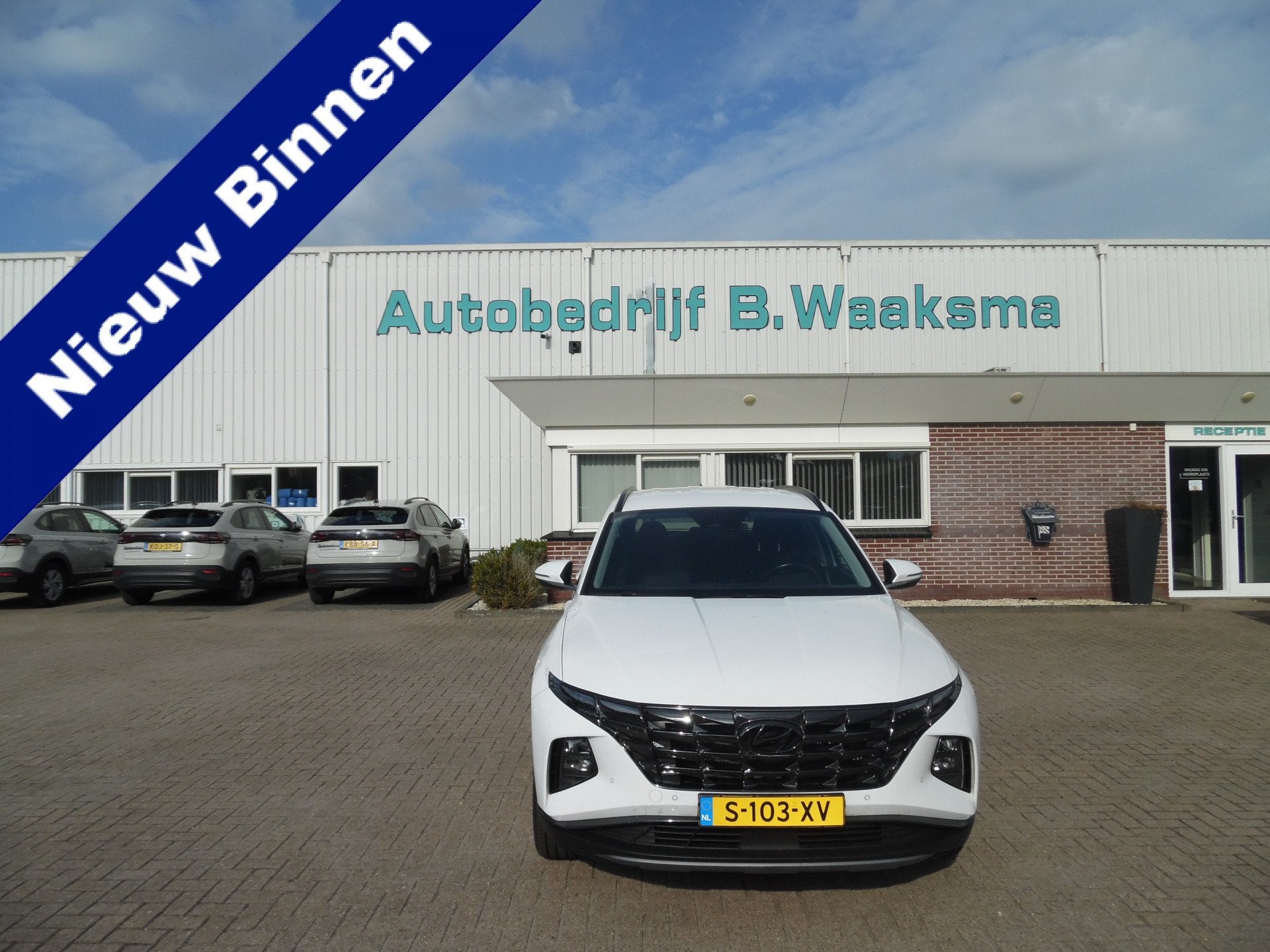 Hyundai Tucson 1.6 T-GDI PHEV Comfort 4WD (bj 2023), Auto's, Automaat, Stof, Gebruikt, 4 cilinders