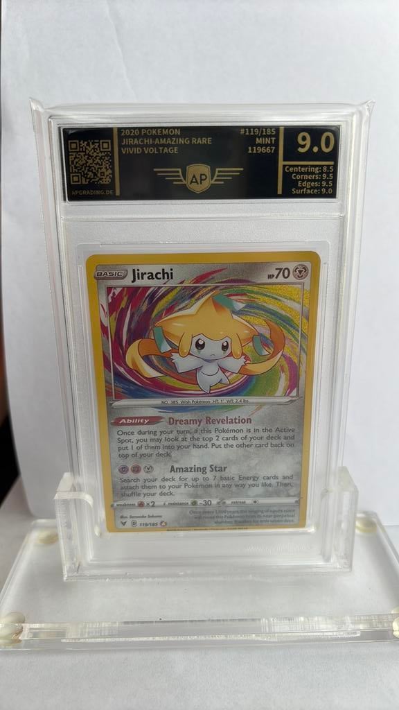 Pokemon jirachi #119, Ophalen of Verzenden, Zo goed als nieuw