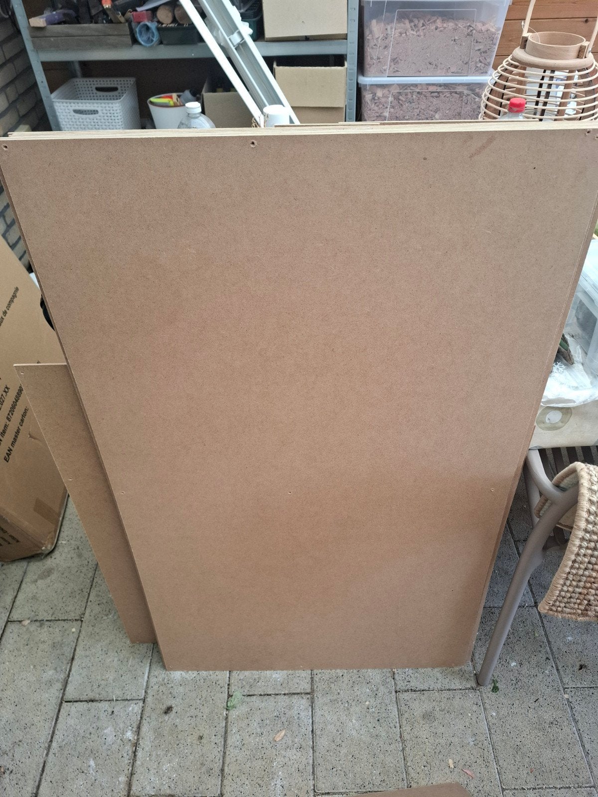 mdf 3mm, Ophalen