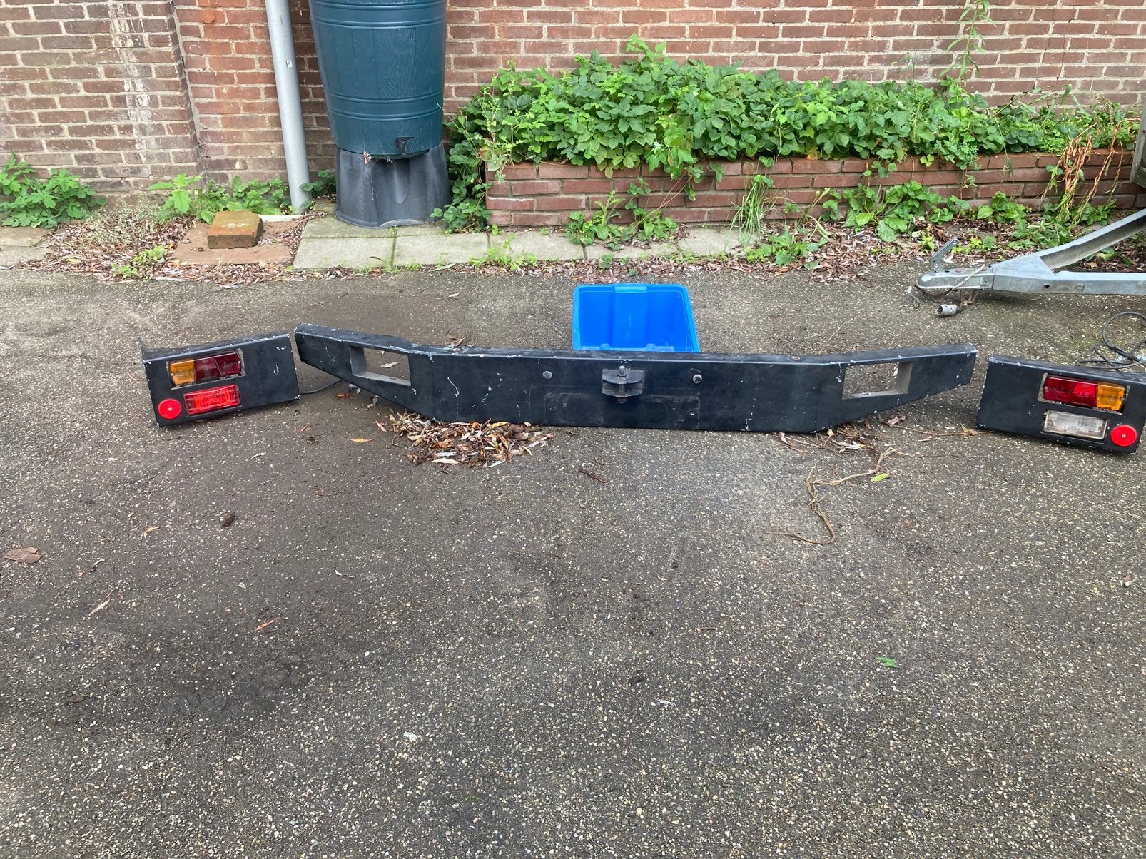 voorbumper en achterbumperset Mercedes Dudo, van 406 tot 613, Ophalen, Gebruikt, Mercedes-Benz, Motorkap