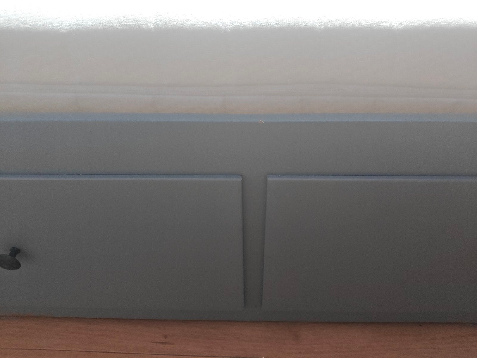 Ikea uitschuifbed/bedbank, Ophalen, 90 cm, Eenpersoons, Zo goed als nieuw