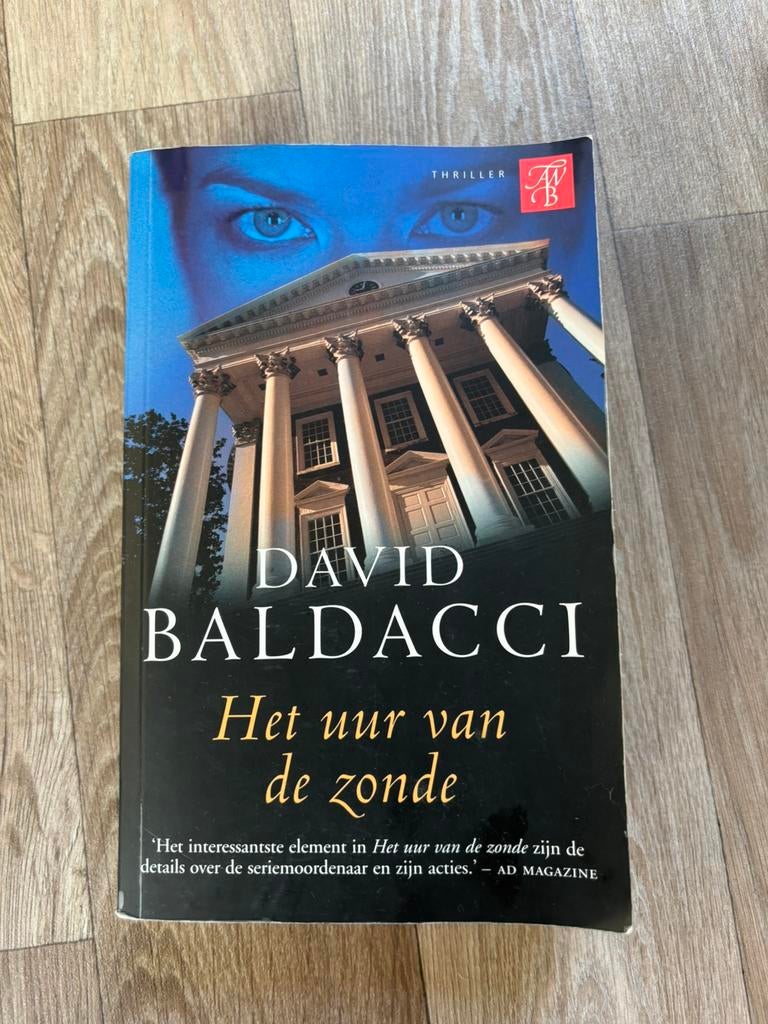 David Baldacci - Het uur van de zonde, Boeken, Ophalen of Verzenden, Zo goed als nieuw, Nederland