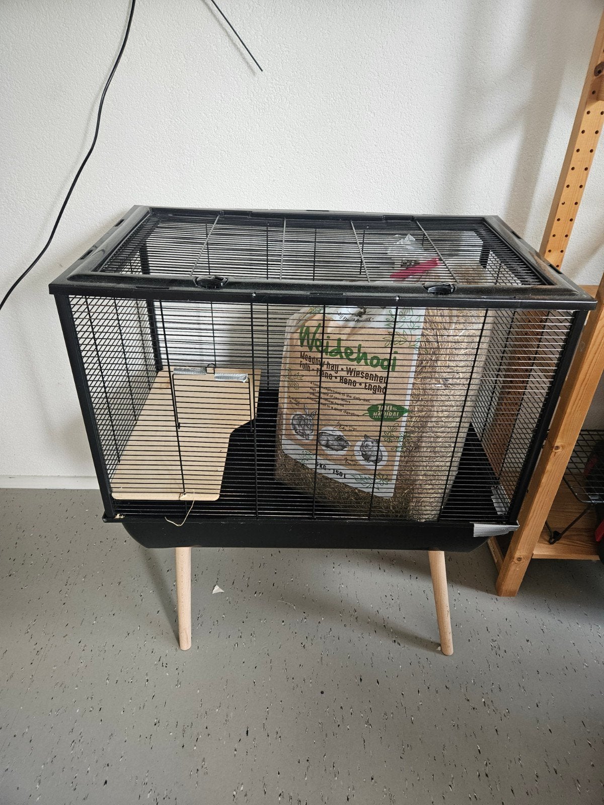 grote hamsterkooi met alles erop en eraan, Ophalen, Kooi, Gebruikt, 60 tot 90 cm