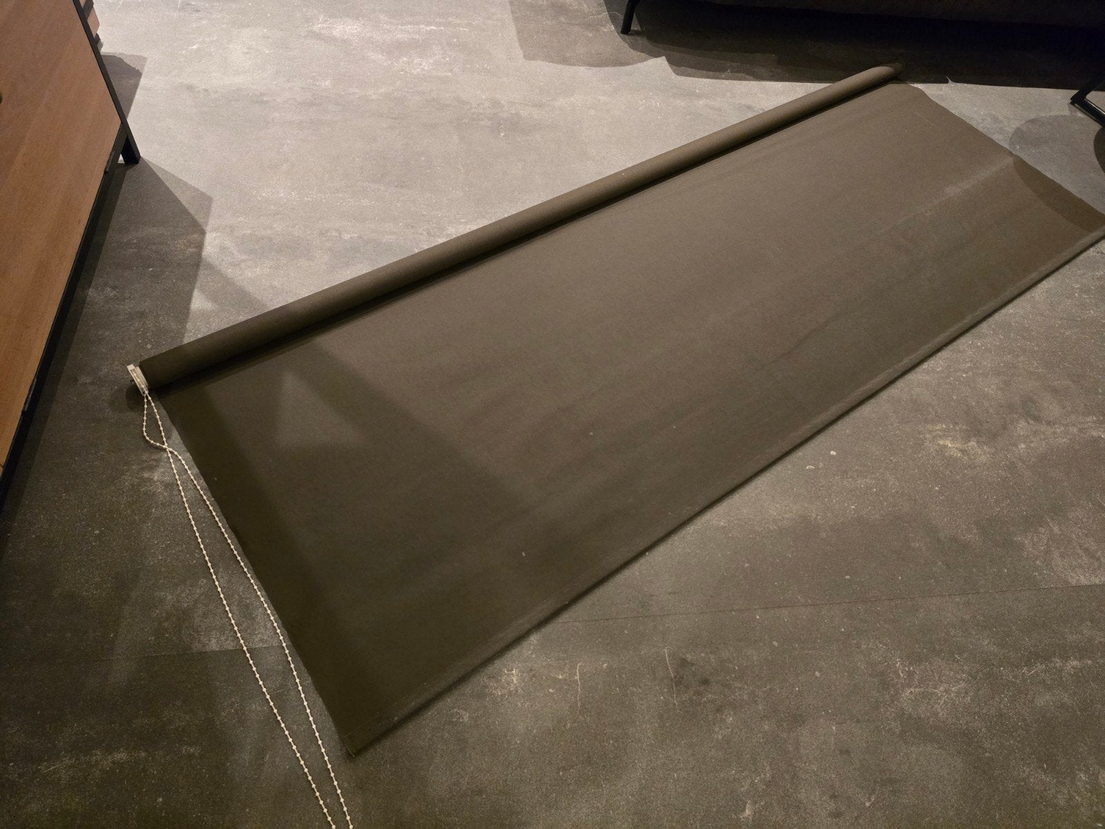 Kwaliteits rolgordijn 230x180cm inclusief bevestiging, Ophalen, Gebruikt, Rolgordijn, 230 cm