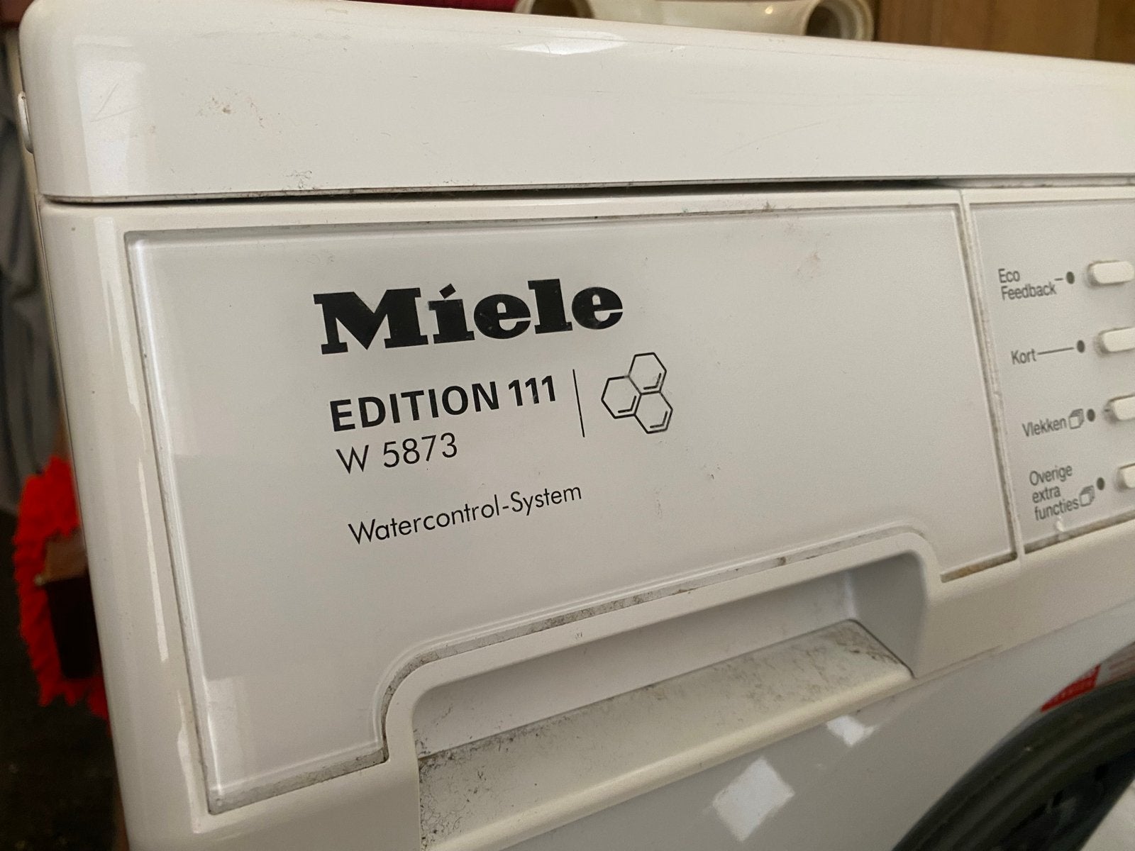 Miele W 5873 Edition 111 Wasmachine - Voorlader, Ophalen, 6 tot 8 kg, Gebruikt, 1600 toeren of meer