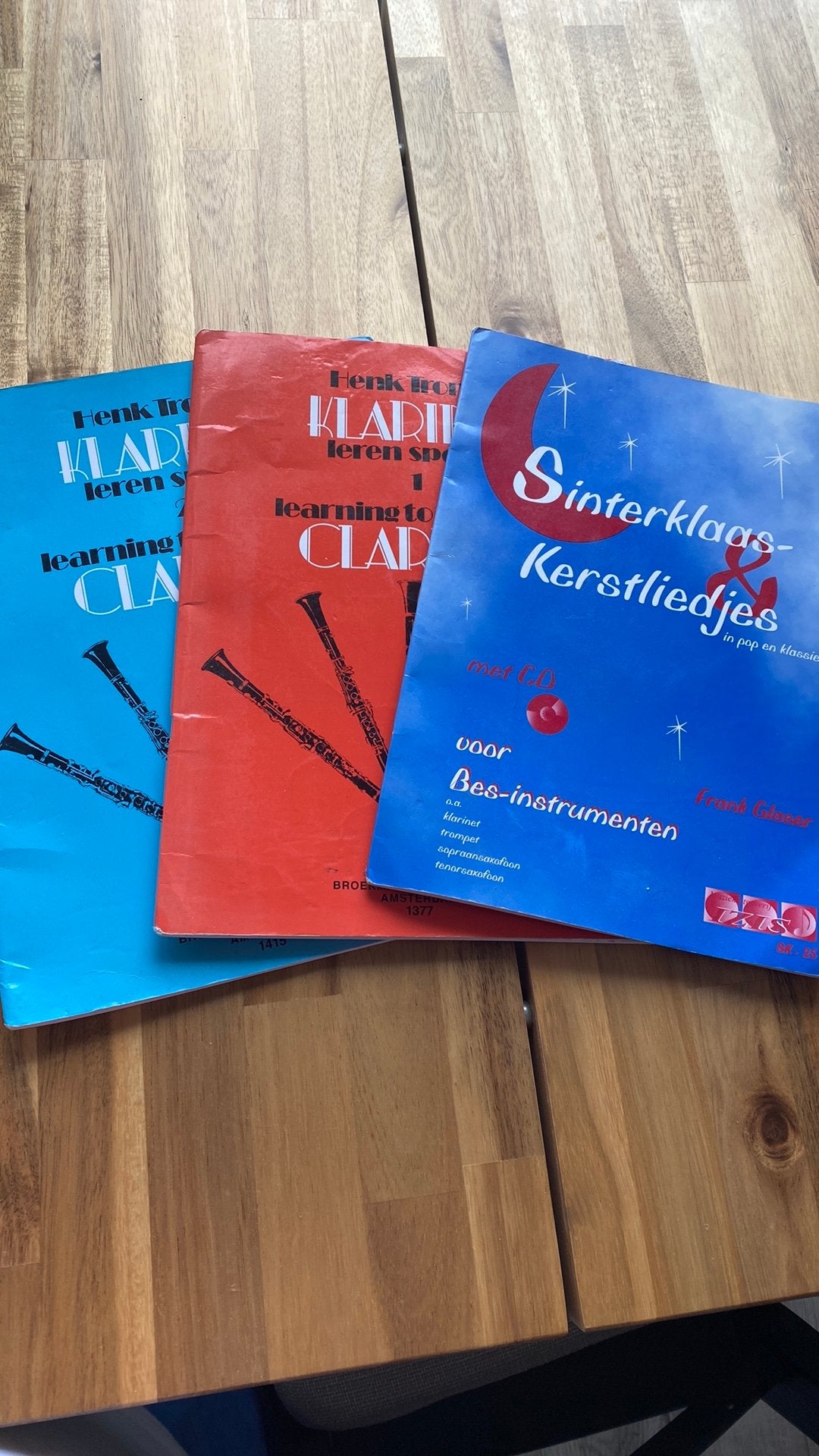 Klarinet oefenboeken, Ophalen of Verzenden, Gebruikt, Les of Cursus, Klarinet