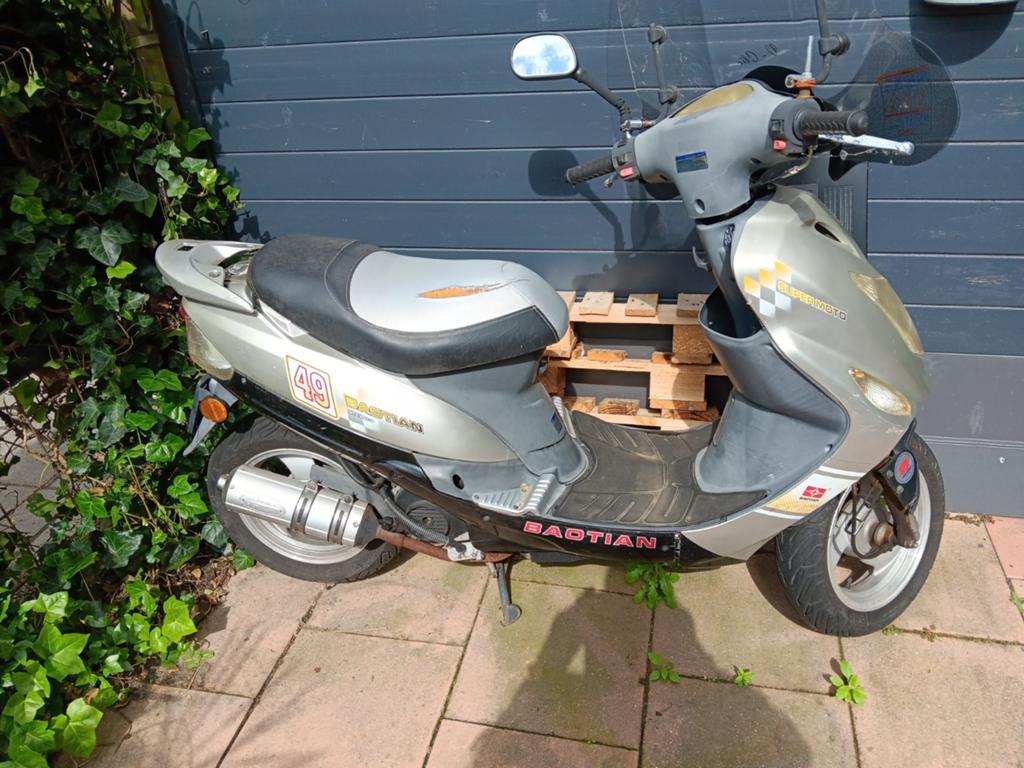 Baotian Scooter - Ideaal voor stadsritten, Fietsen en Brommers, Baotian, Gebruikt, Maximaal 45 km/u, Ophalen of Verzenden