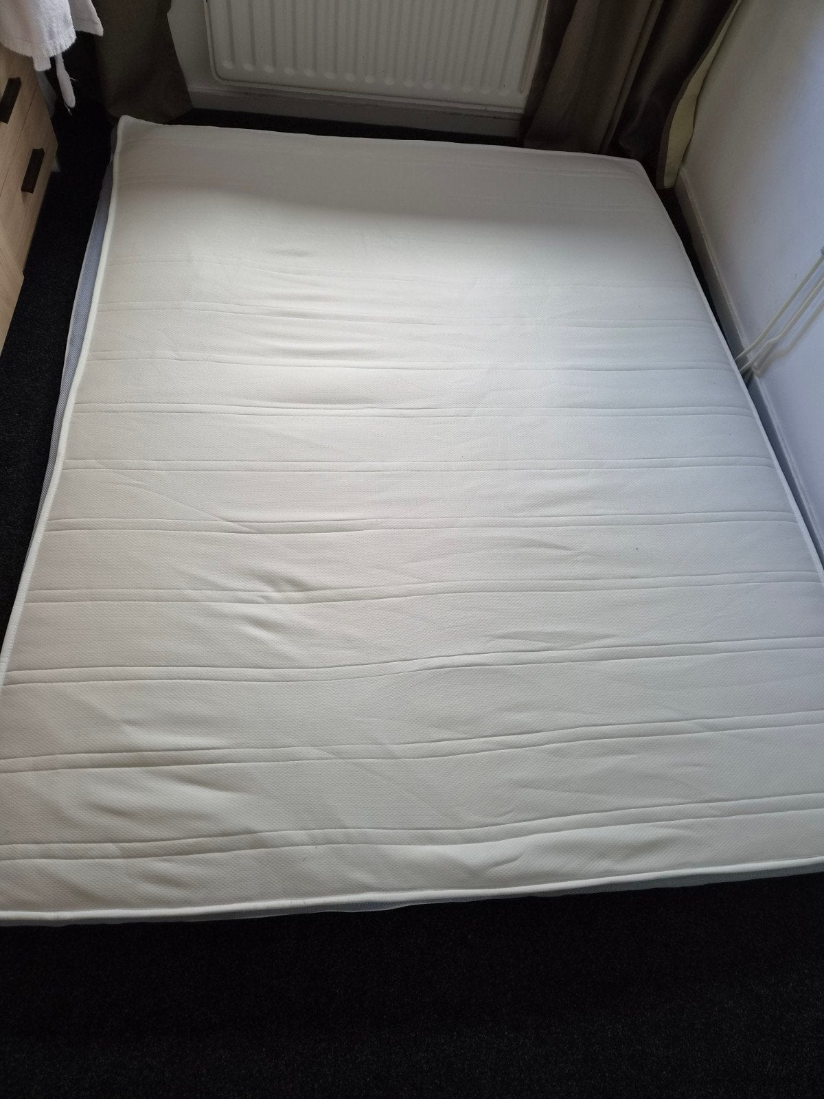 topper matras 160x200, Ophalen, Tweepersoons, Zo goed als nieuw, Matras