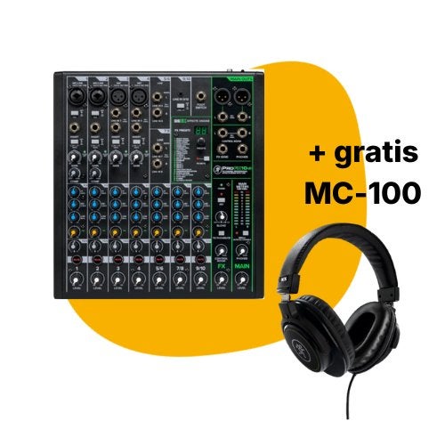 Mackie ProFX10v3 FX-mixer met USB-interface + Gratis MC-100, Overige merken, ., Nieuw, Ophalen of Verzenden