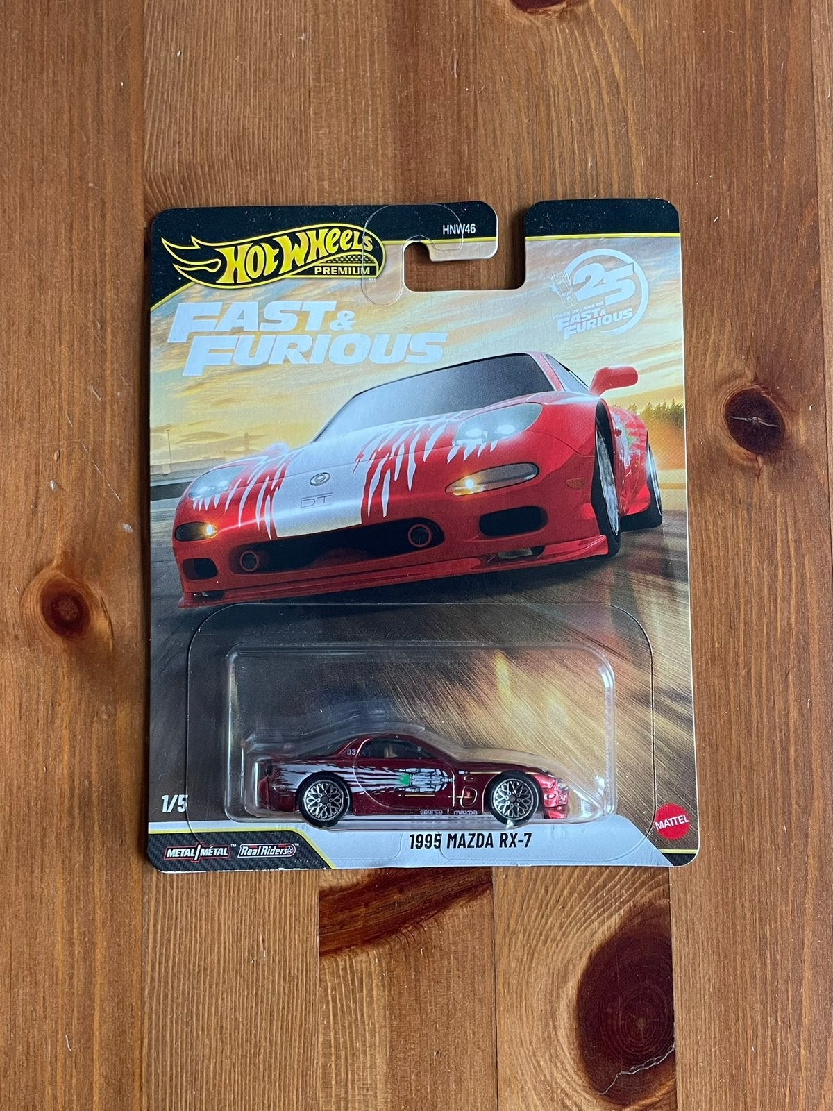 Hot Wheels Premium Fast & Furious Mazda RX-7 Chase, Ophalen of Verzenden, Nieuw, Auto