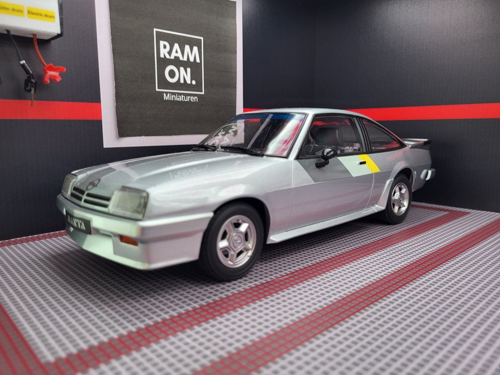 1/18 Opel Manta B i240, Ophalen of Verzenden, Zo goed als nieuw, Auto, Norev
