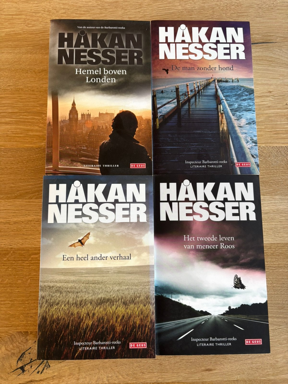 Håkan Nesser - verschillende literaire thrillers, Boeken, Ophalen of Verzenden, Zo goed als nieuw