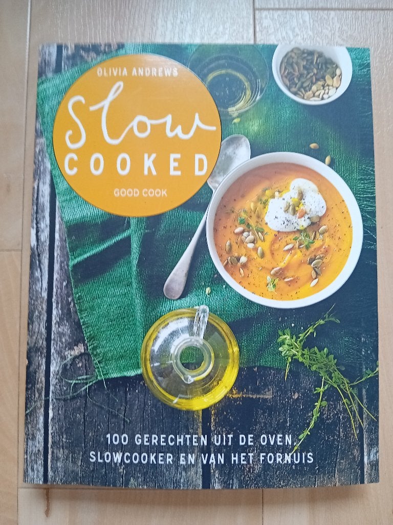 Slow Cooked - Olivia Andrews., Gelezen, Gezond koken, Voorgerechten en Soepen, Ophalen of Verzenden