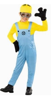 Nieuw Minions outfit mt 110 / 116, Ophalen of Verzenden, Nieuw, 110 t/m 116, Jongen of Meisje