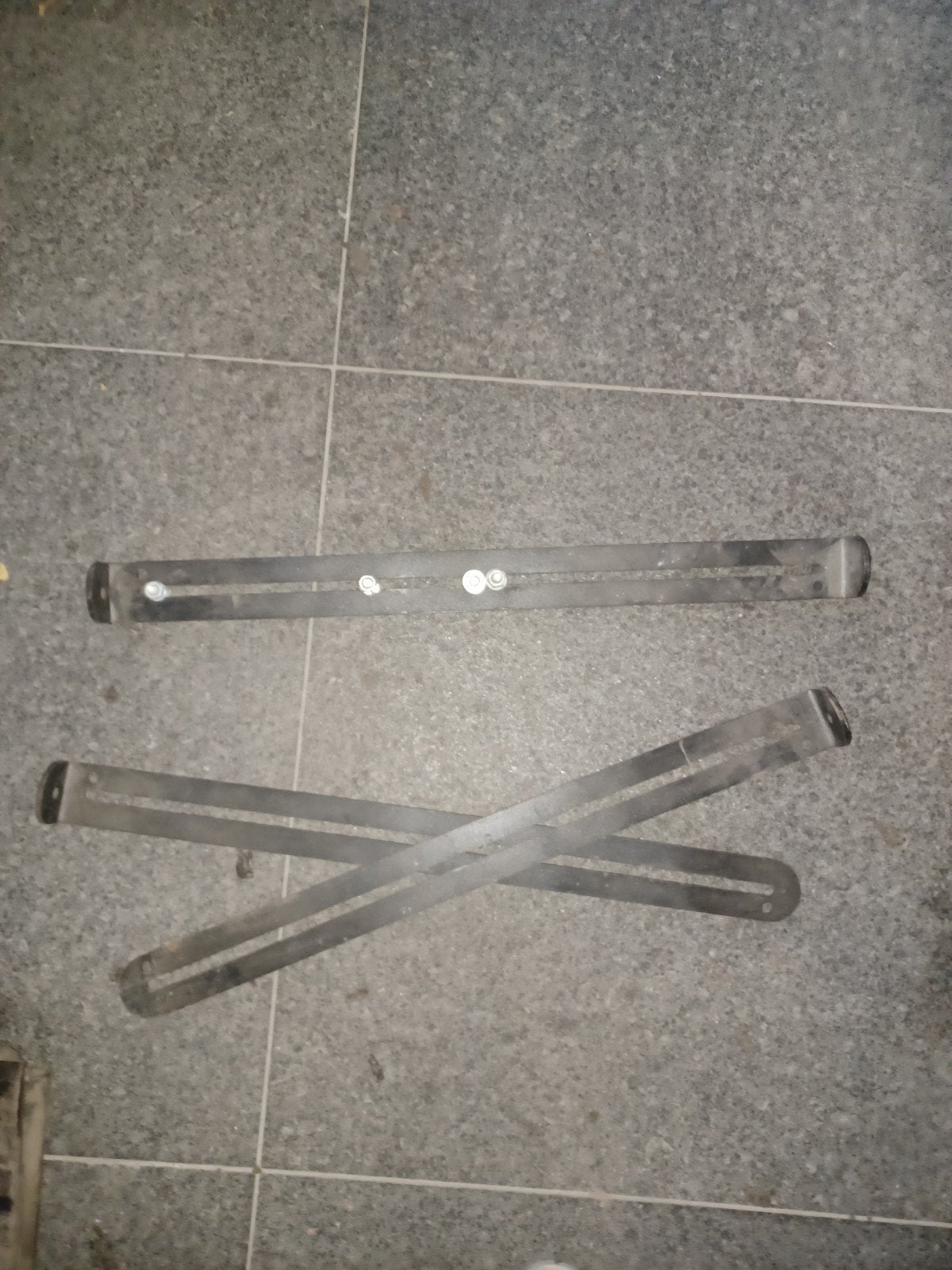Verstelbare metalen beugels/steunen, Ophalen of Verzenden, Gebruikt, Overige typen