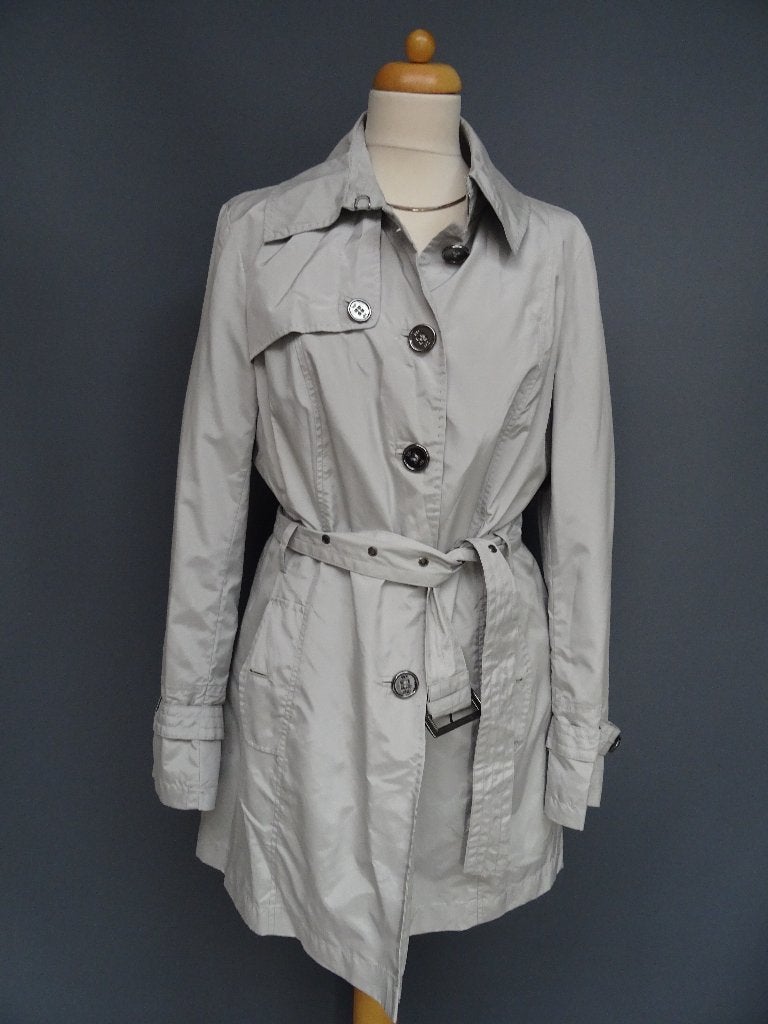 YESSICA maat 42, korte trenchcoat/jas., Kleding | Dames, Yessica, Maat 42/44 (L), Ophalen of Verzenden, Zo goed als nieuw