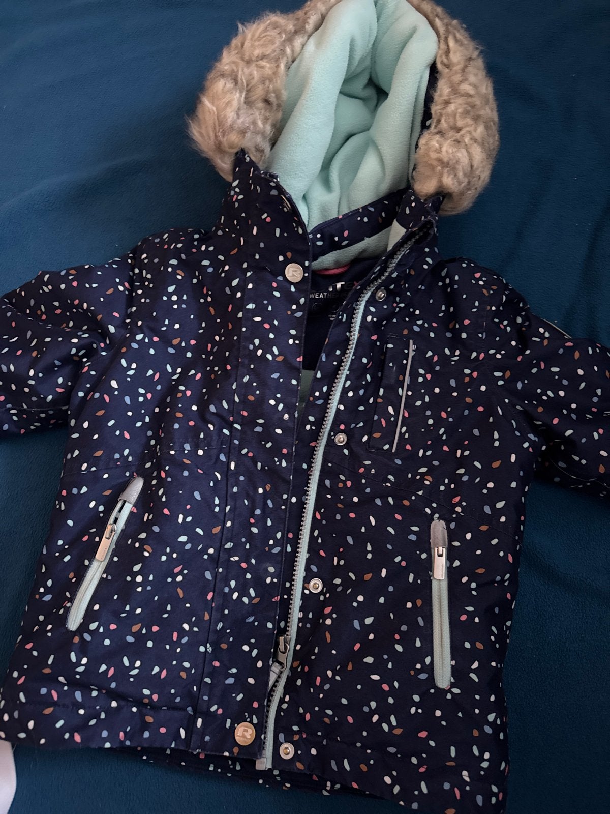 Warme winterjas voor kinderen - Raintex, Ophalen of Verzenden, Zo goed als nieuw, Jongen of Meisje