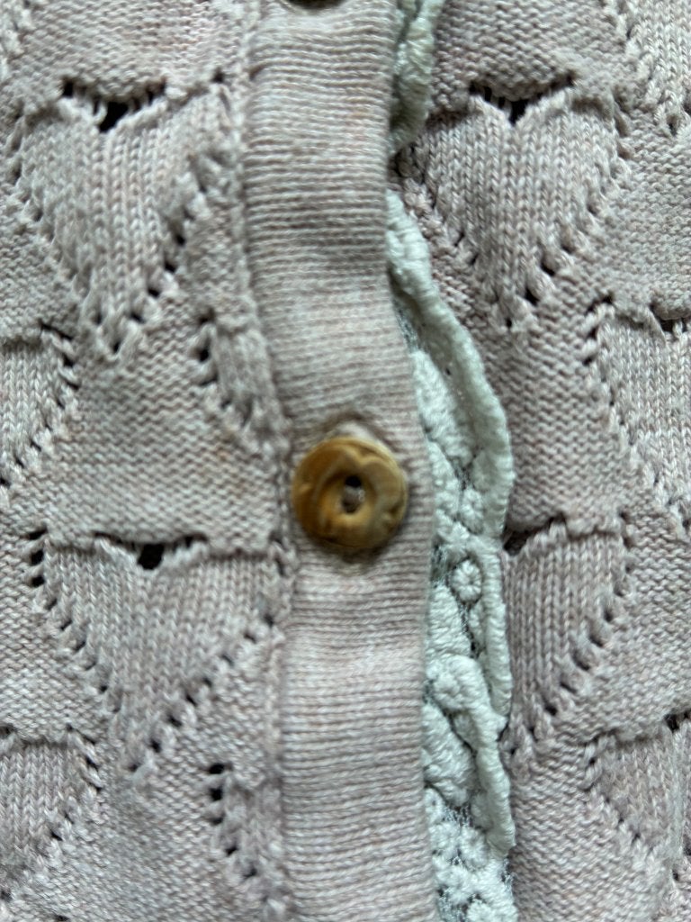 Culture vest opengewerkte hartjes, Kleding | Dames, Truien en Vesten, Culture, Ophalen of Verzenden, Zo goed als nieuw, Roze