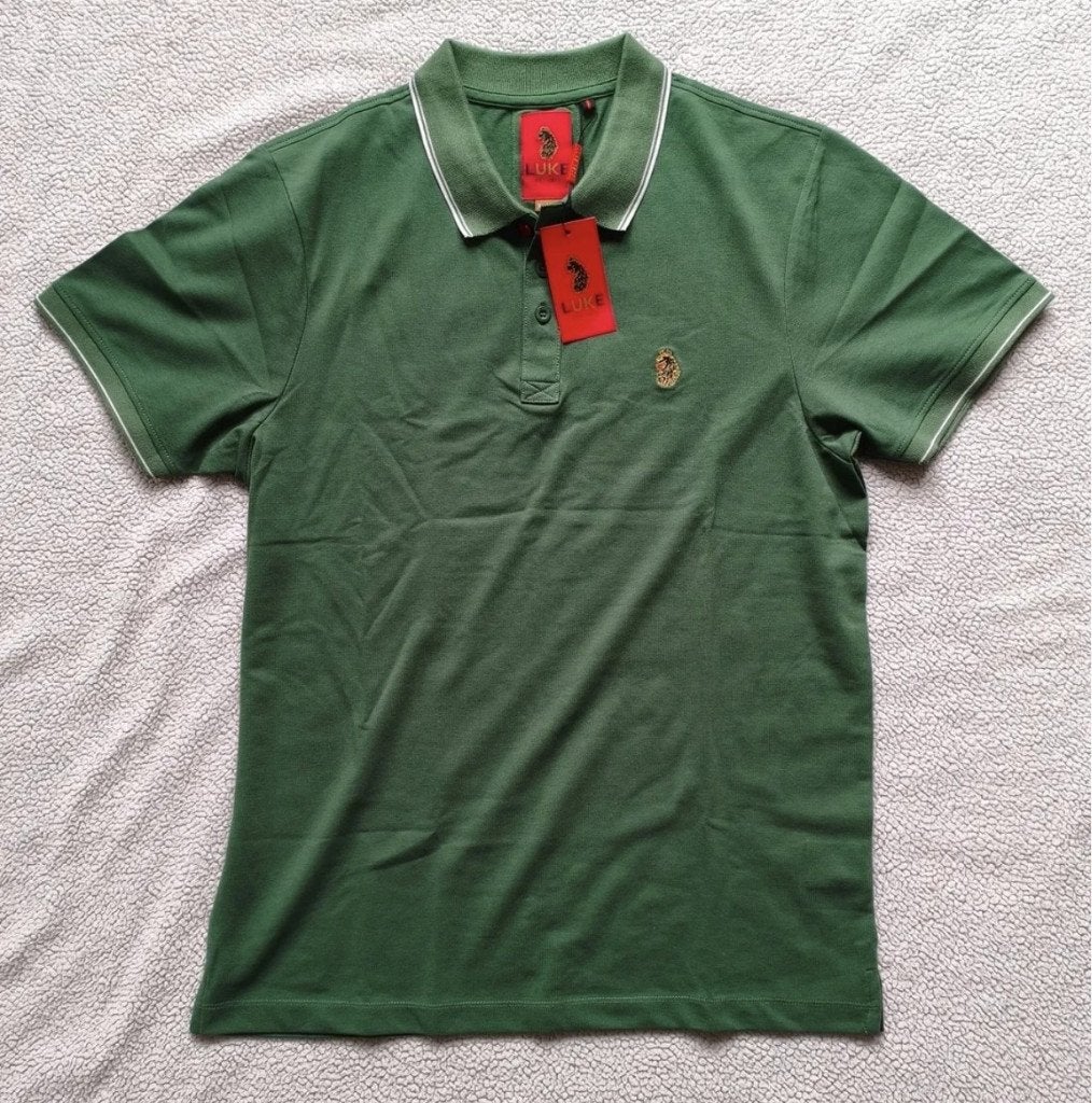 Luke 1977 polo shirt - XL, Ophalen of Verzenden, Luke 1977, Groen, Maat 56/58 (XL)