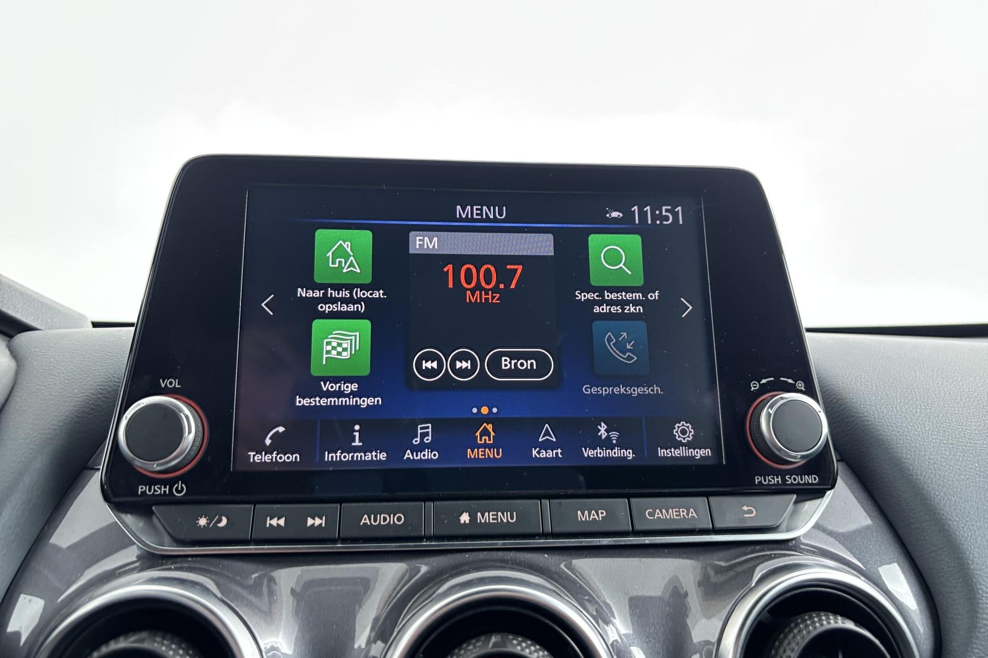 Foto 4 van Nissan Juke 1.0 DIG-T N-Design Opvallende tweekleurencombina