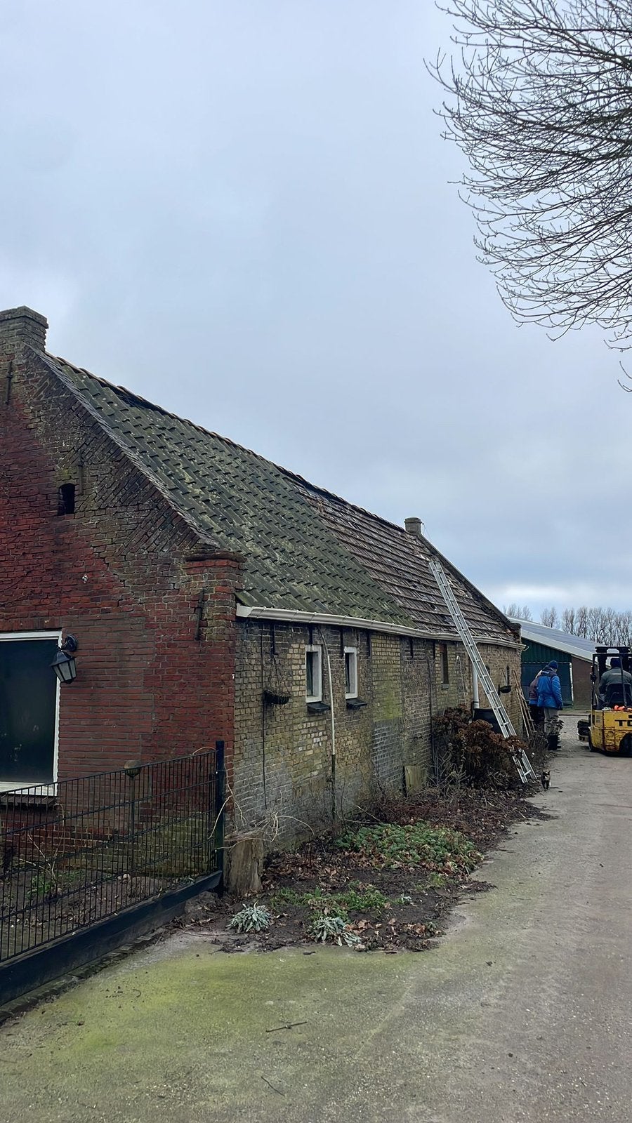 Nokvorsten en dakpannen, Gebruikt, Ophalen of Verzenden, 15 m² of meer, Dakpannen