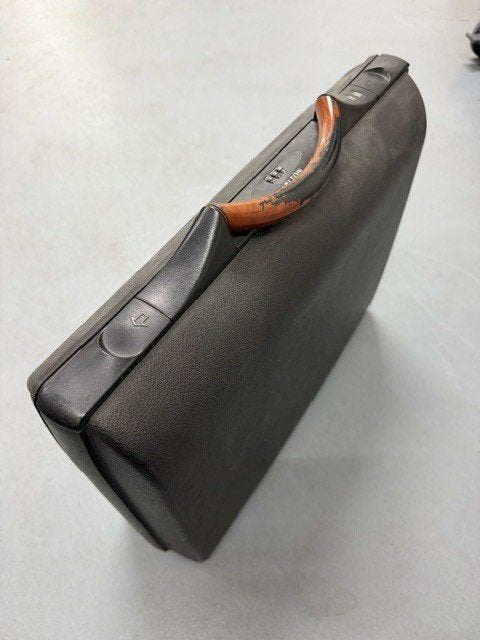 Vintage Carlton Hardshell Attaché Koffer / Aktekoffer, Gebruikt, Hard kunststof, Slot, Minder dan 50 cm