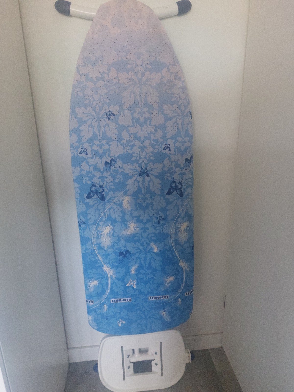 Strijkplank met blauw-wit patroon, Ophalen of Verzenden, Gebruikt
