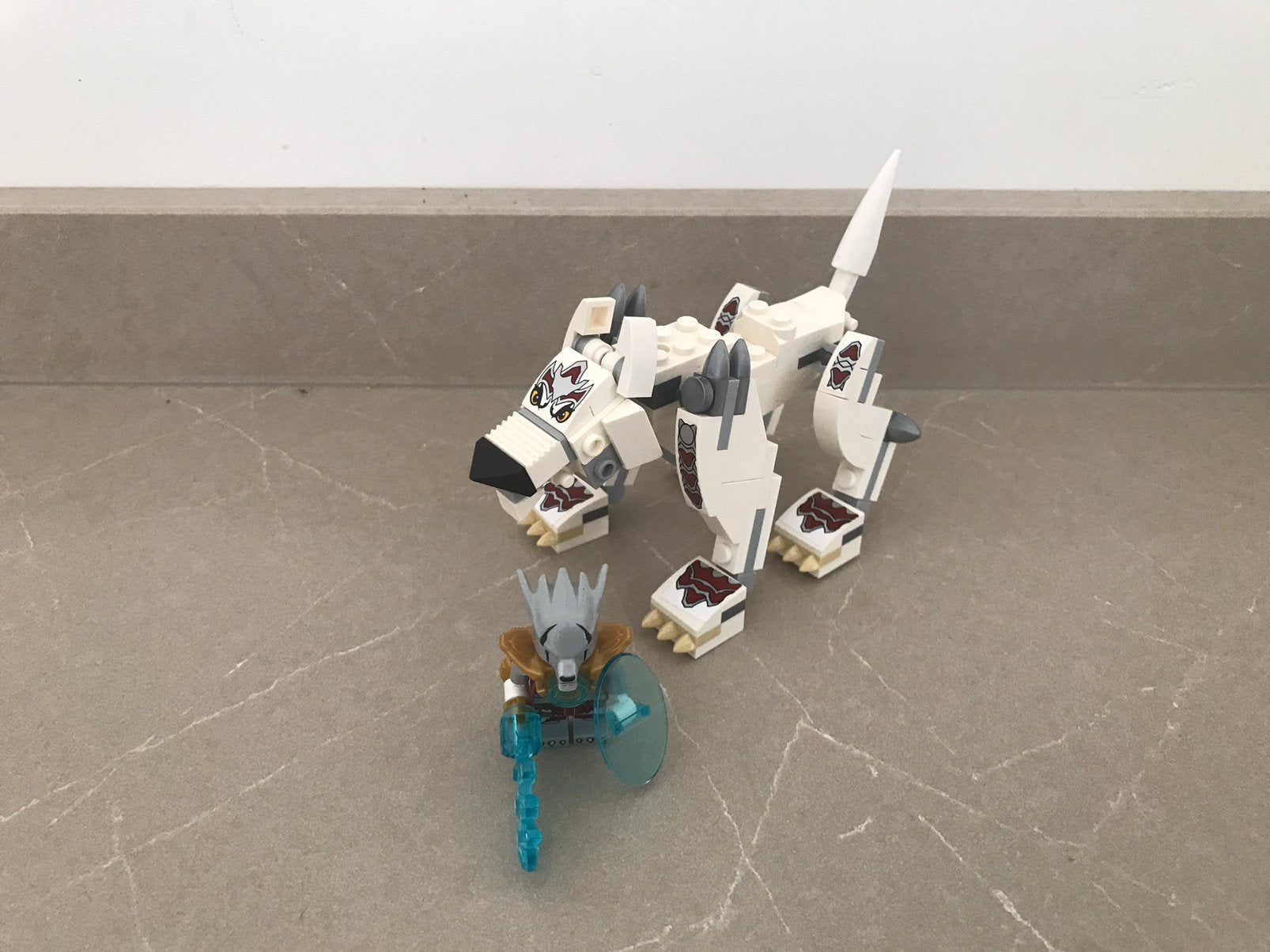 Lego chima set 70127, Overige thema's, Lego, Ophalen of Verzenden, Zo goed als nieuw