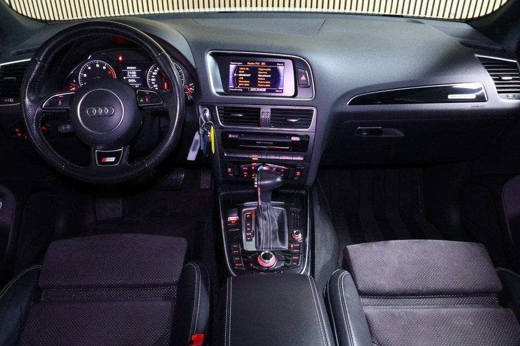 Audi Q5 2.0 TFSI Quattro S-Line PANODAK NAVI AUTOMAAT SPORTL, Auto's, Gebruikt, Zwart, 4 cilinders, 1795 kg