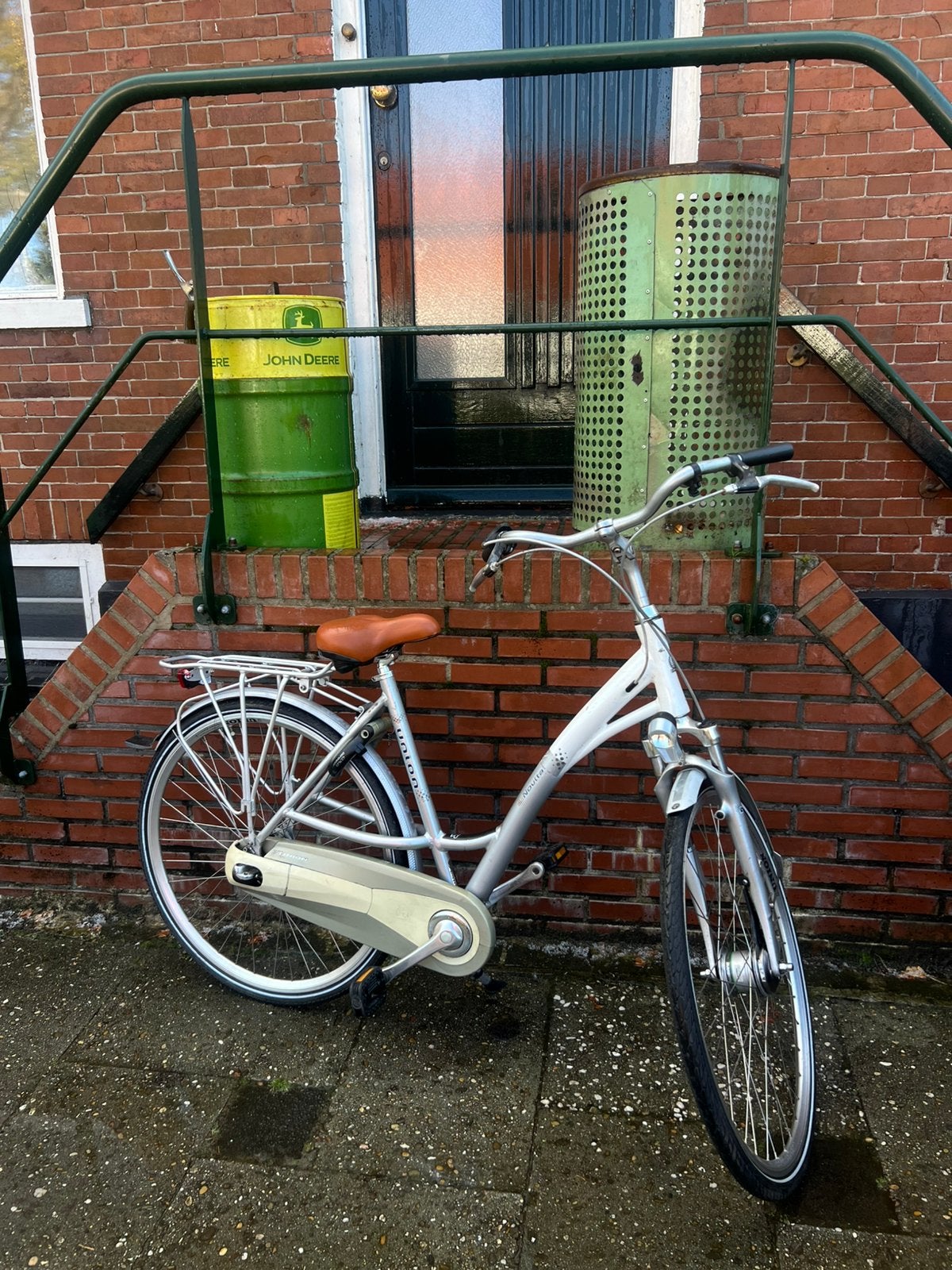 Damesfiets, Ophalen, Gebruikt, Versnellingen, Wit