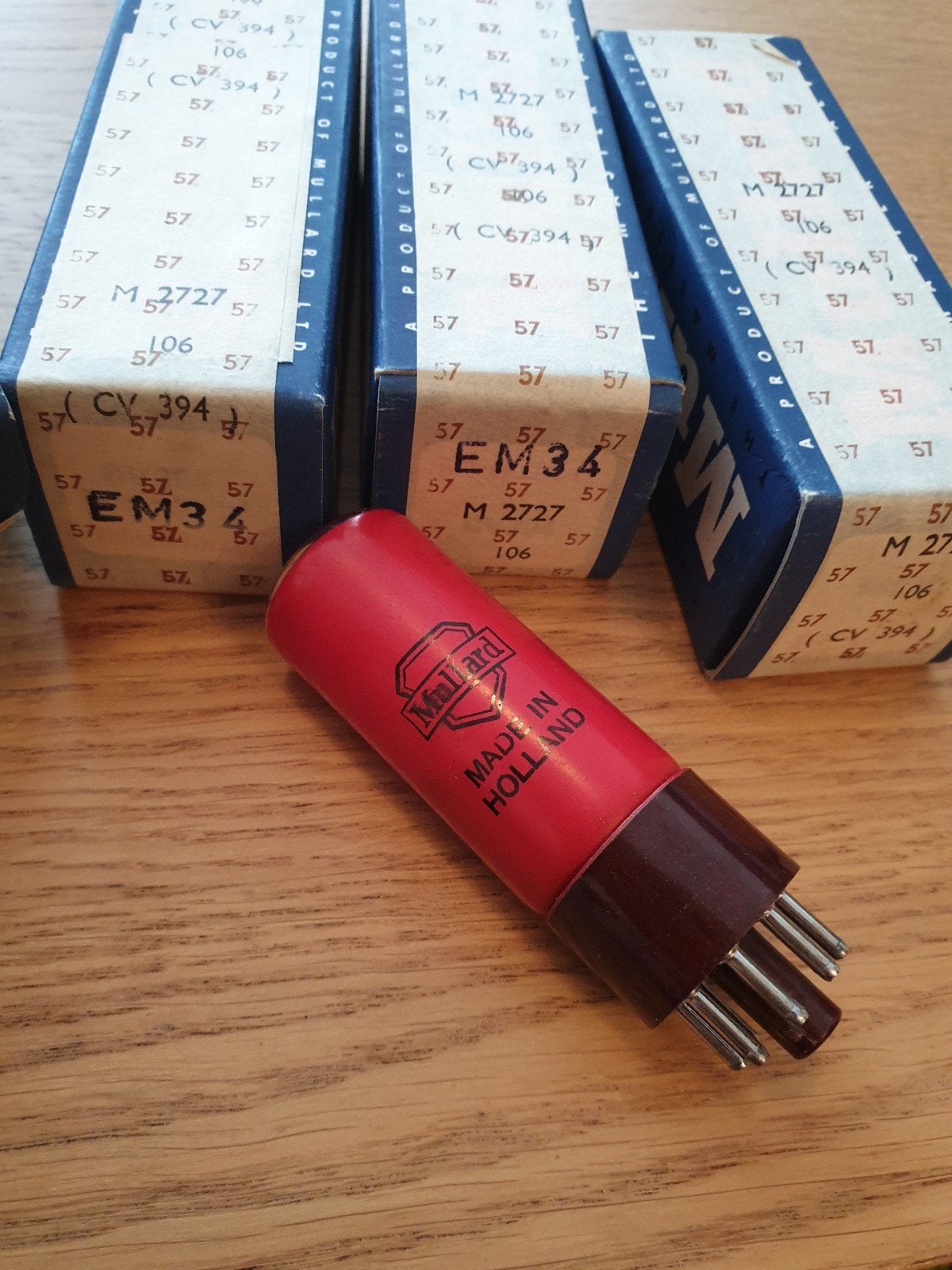 Mullard EM34 CV394 NOS NIB Radiobuizen Made in Holland, Ophalen of Verzenden