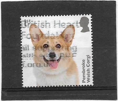 Engeland 2024 Dogs - Pembroke Welsh Corgi, Verzenden, Gestempeld
