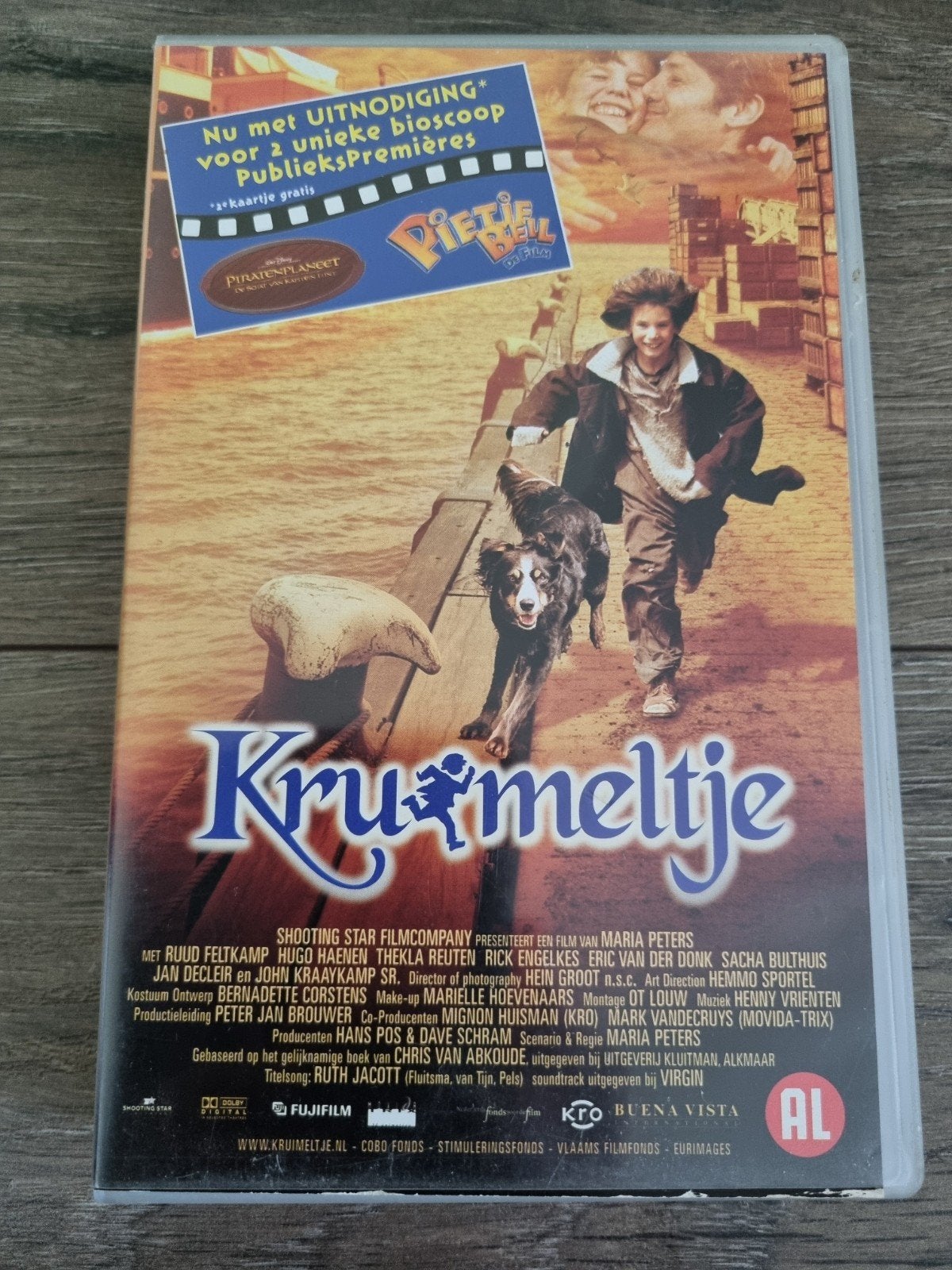 VHS videoband : Kruimeltje, Cd's en Dvd's, VHS | Kinderen en Jeugd, Alle leeftijden, Ophalen of Verzenden, Zo goed als nieuw, Overige typen